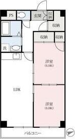 マンションクレストの間取り画像
