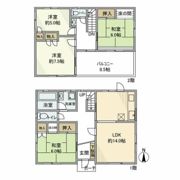 宮戸戸建の間取り画像