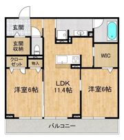 仮称）D-Room稲荷前の間取り画像