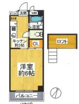 メインリバー住吉川の間取り画像