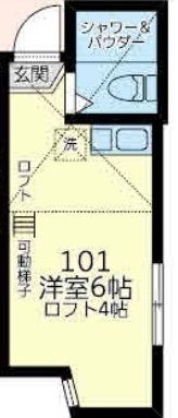 ユナイト浅田サンパウロの間取り画像