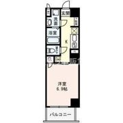 トゥールロワイエ北梅田の間取り画像