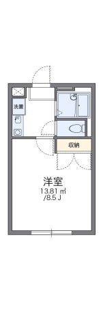 レオパレスクラージュの間取り画像