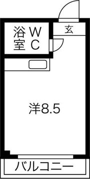 ビスタ緑地IIの間取り画像