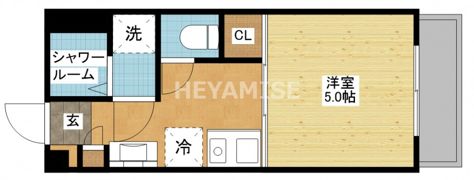 海ビルの間取り画像