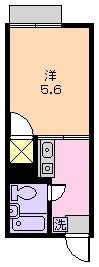 コーポFUJIの間取り画像