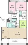 パークハウス楽園町の間取り画像