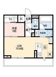 ブライトアオキの間取り画像