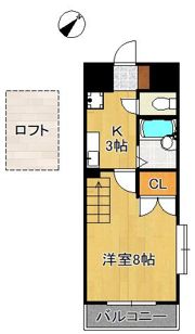 メゾンOMの間取り画像