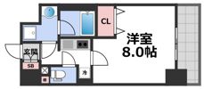 グランディール大今里の間取り画像