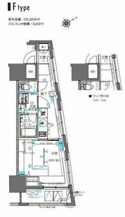 ZOOM横浜桜木町の間取り画像