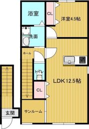 Tiara Shinkurashiki(ティアラ新倉敷)Bの間取り画像