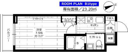 ステージファースト戸越銀座の間取り画像