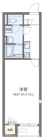 レオネクストアルファの間取り画像