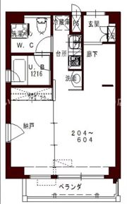 コリドールベルエアの間取り画像