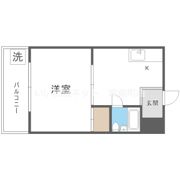 マンション西の間取り画像