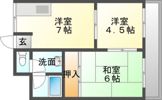 Il Sole五月苑 南棟の間取り画像