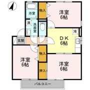 セジュールLIN A棟の間取り画像