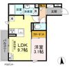 D-Hills領家Ⅱの間取り画像