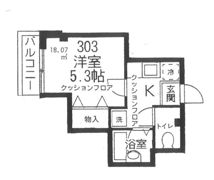 プラスクレールの間取り画像