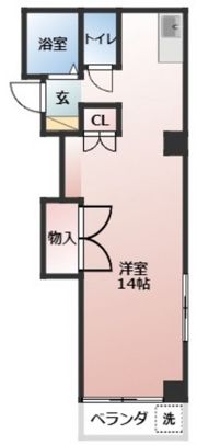 メゾン富田町の間取り画像