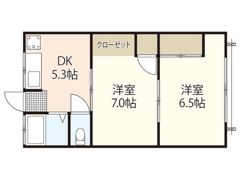 木本アパートの間取り画像