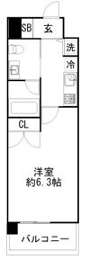 カルディア西馬込の間取り画像