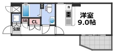 Gramercy Nipponbashiの間取り画像