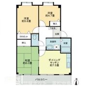 フォブール城南の間取り画像