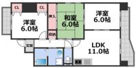エヌズの間取り画像