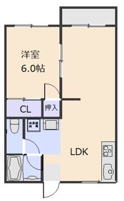パークサイドハイツA棟の間取り画像