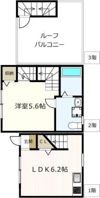 LECOCON江南の間取り画像