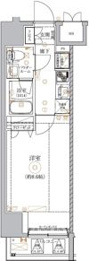 GENOVIA南千住Ⅸskygardenの間取り画像