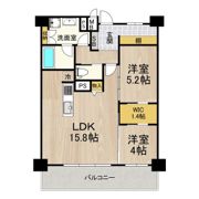 セノアタワー新大阪の間取り画像