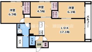 MAISON DE RAYの間取り画像