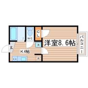 コーポベルIIの間取り画像