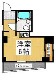 クレストアサカの間取り画像