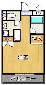 メゾン東武三萩野の間取り画像