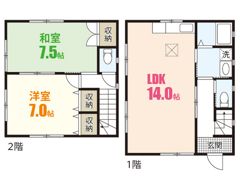 柴田住宅 Cの間取り画像