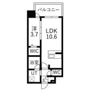 D.Clarest長田駅前の間取り画像