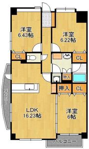 Ground Hillsの間取り画像