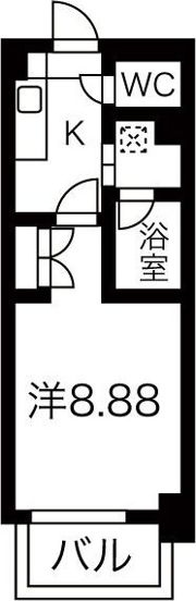 タウンライフ朝岡の間取り画像