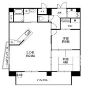 オーブ東須磨の間取り画像
