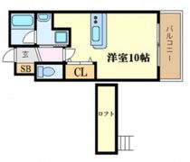 金屋町グランデの間取り画像