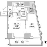 パークハビオ渋谷本町レジデンスの間取り画像