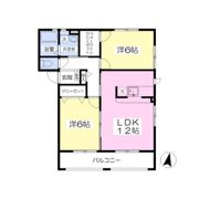 クレシェンド・Ⅲの間取り画像