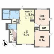 Centrieva A棟の間取り画像