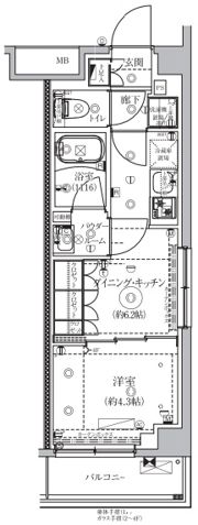 セジョリ練馬平和台の間取り画像