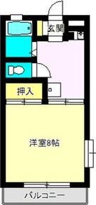 サンハイツ(上中居)の間取り画像