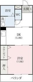 シャロームの間取り画像